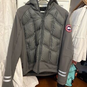 Canada Goose Charcoal Hooded Jacket